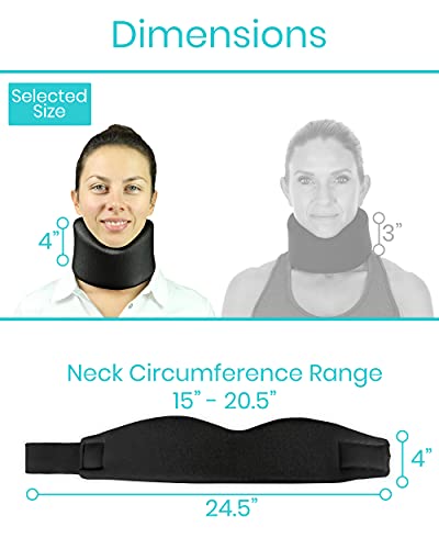 Neck Brace Cervical Collar Adjustable Soft Support Can Be Used